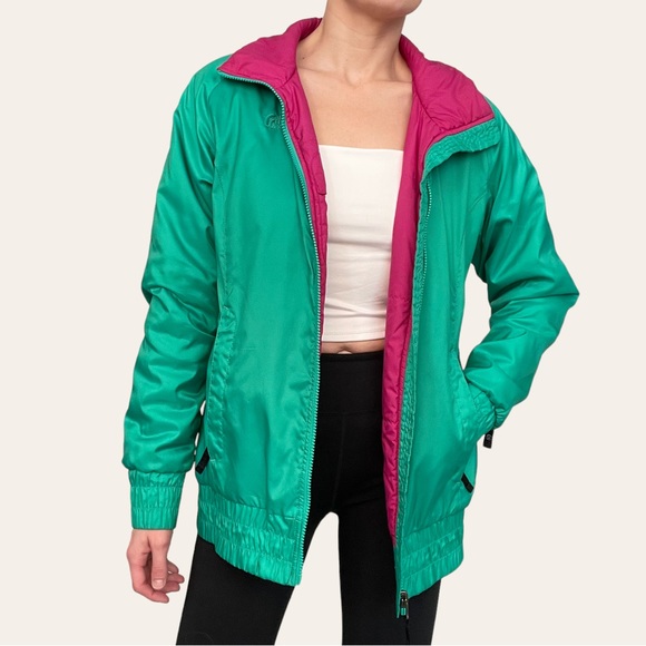 The North Face Green & Pink Jacket ๐ - Picture 2 of 3